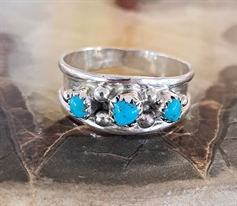 Bague turquoise