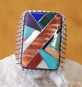 Chevalière Turquoise