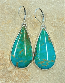 Boucles d'oreilles Turquoise