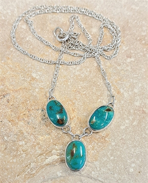 Collier Turquoise Véritable