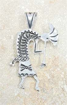 Pendentif tête d'indien