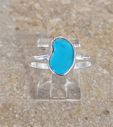 bague turquoise sleeping beauty