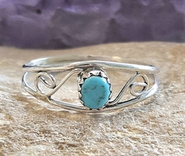Bague en argent massif et oeil de tigre