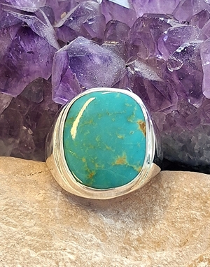Bague en turquoise 