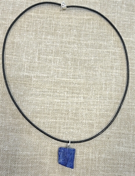 Pendentif loup et Turquoise