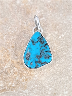 Pointe de flèche en turquoise