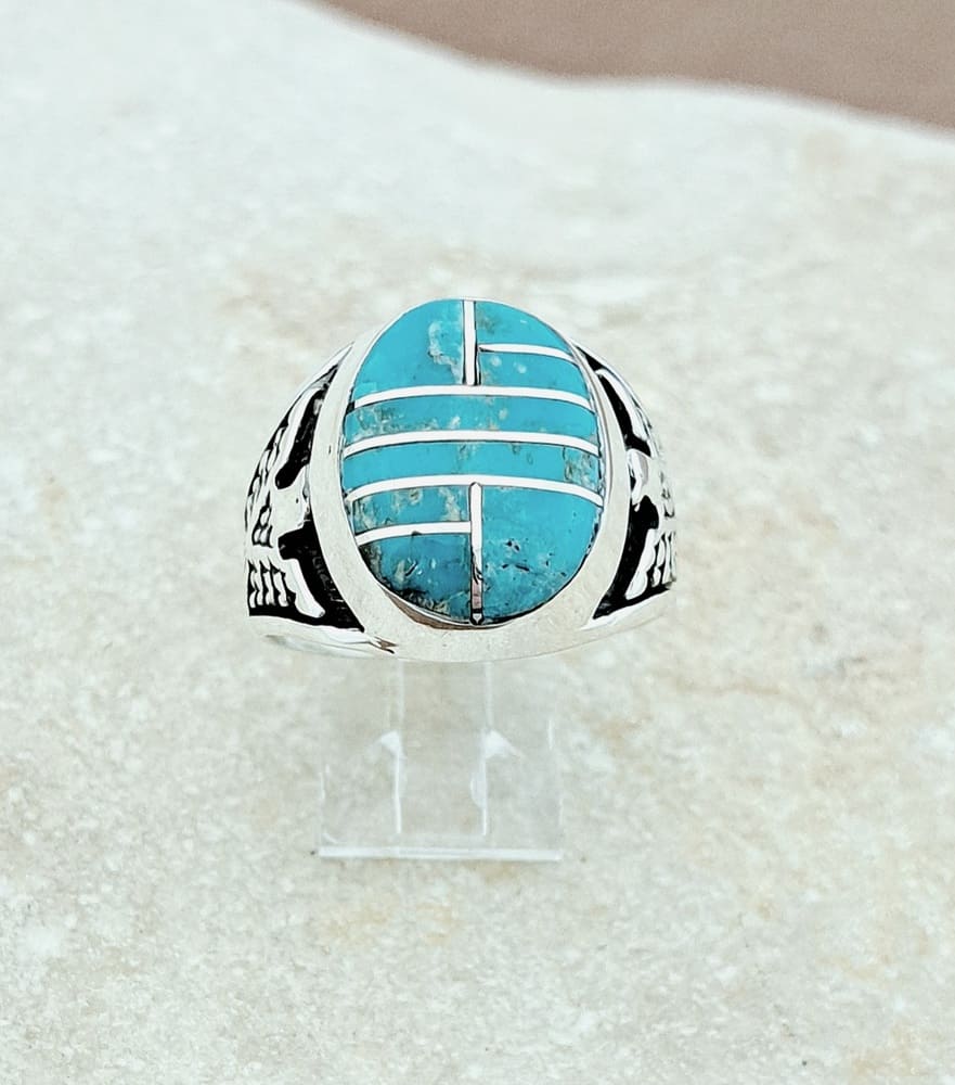 Bague-homme-Turquoise-Navajos