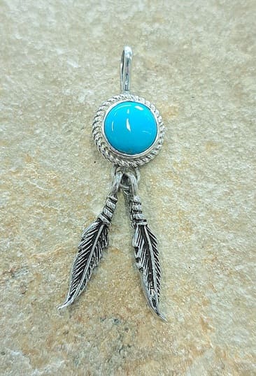 Pendentif en Turquoise