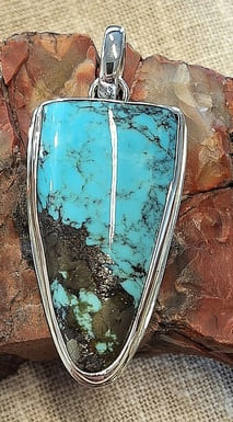 Pendentif en Turquoise