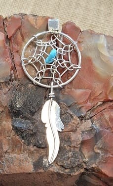 Pendentif attrapeur de rêves