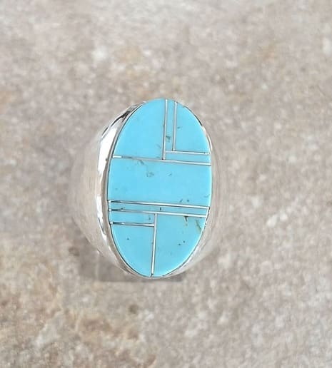 Navajo Turquoise jewelry sterling silver
