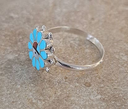 Navajo Turquoise jewelry sterling silver