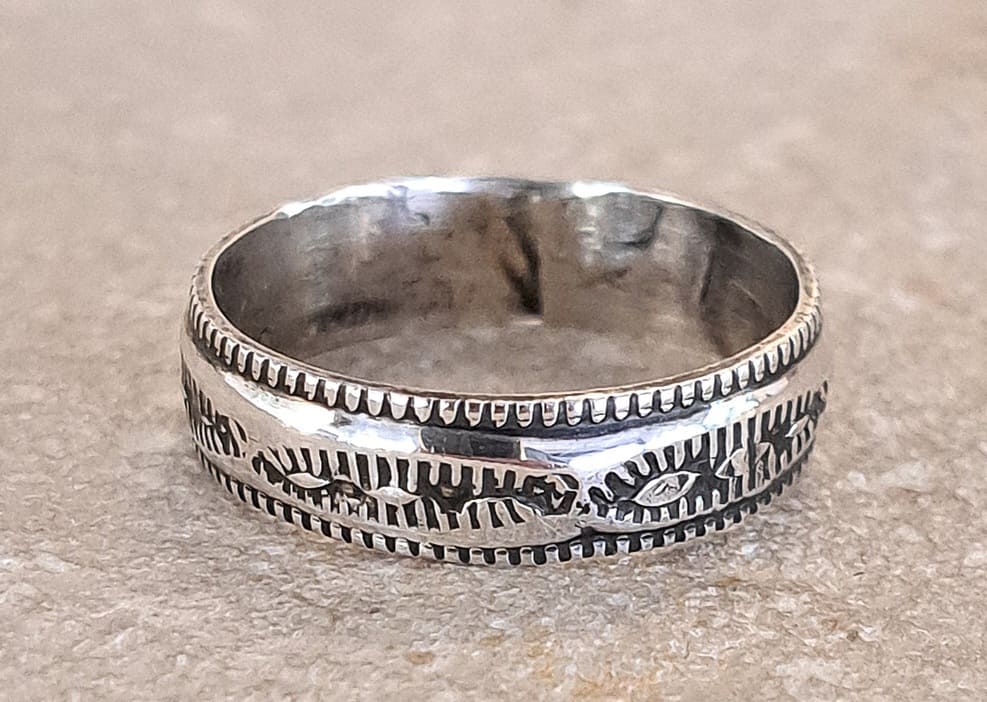 Anneau Navajo en argent