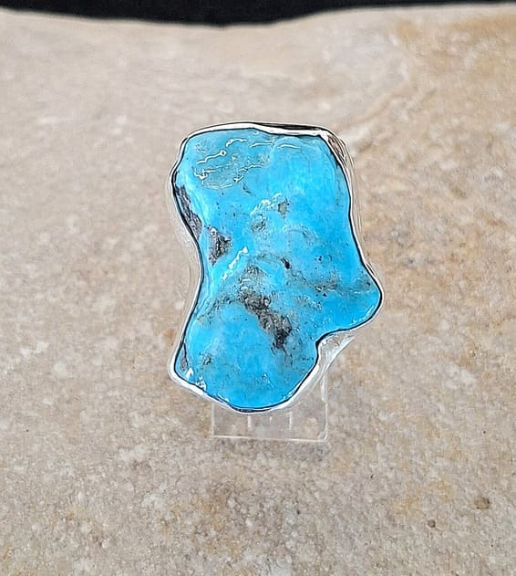 Bague Turquoise Kingman en argent