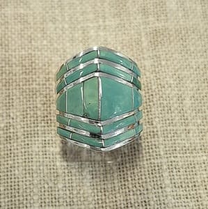 Bague Navajo en Turquoise
