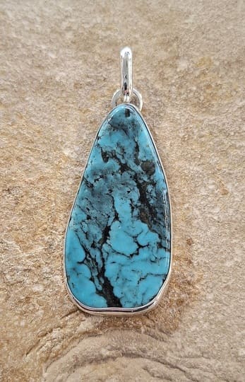 Pendentif en Turquoise