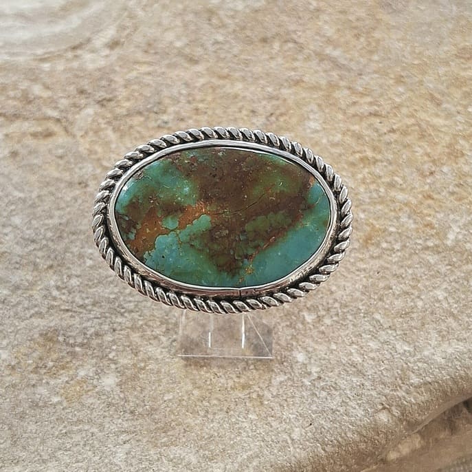 Bague en Turquoise véritable