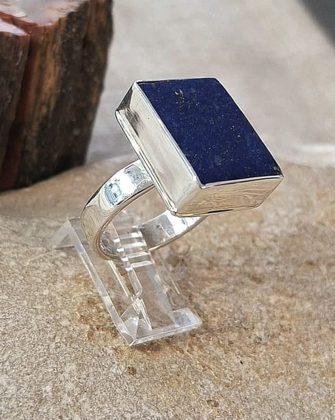 Bague en lapis lazuli