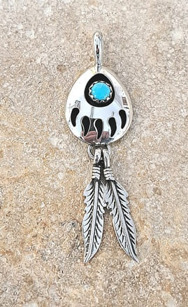 Pendentif pattes d'ours