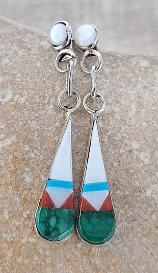 Boucles d'oreilles Indiennes