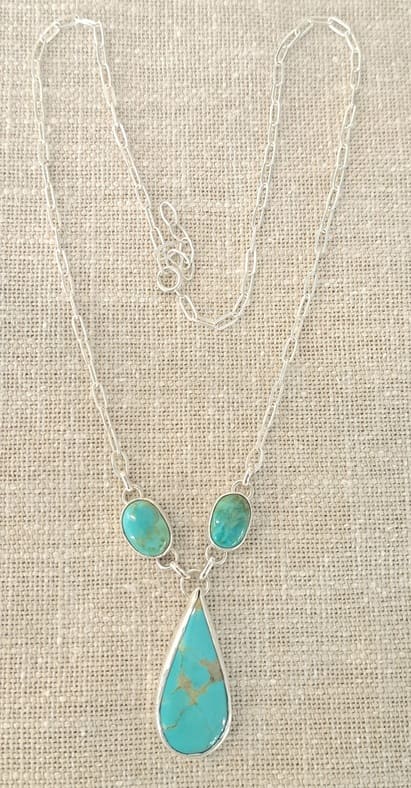 Collier en Turquoise indien