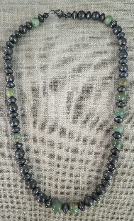Collier en Turquoise Amérindien