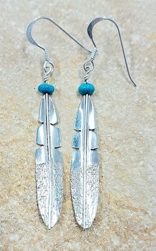 Boucles d'oreilles en Turquoise