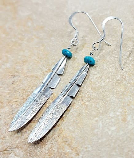 Boucles d'oreilles en Turquoise